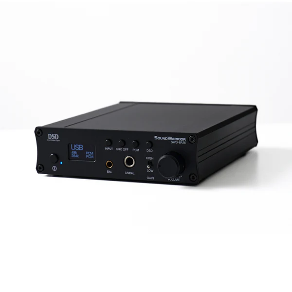 USB DAC/バランスヘッドホンアンプ　SWD-BA30