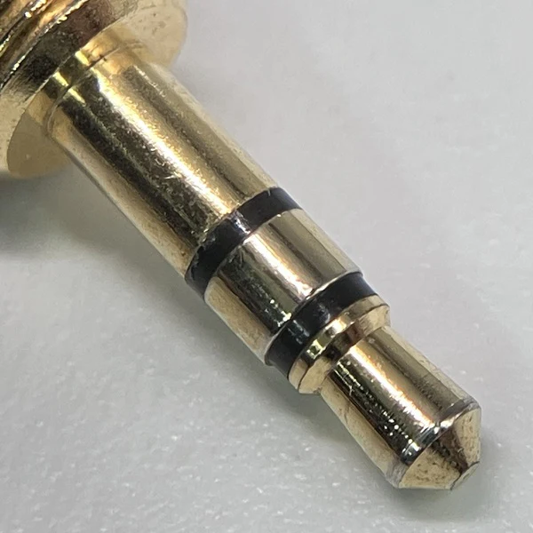 【中古】Audiophile cable, 3.0m Black 3.5mm - 2x3.5mm【秋葉原】 - Image 3