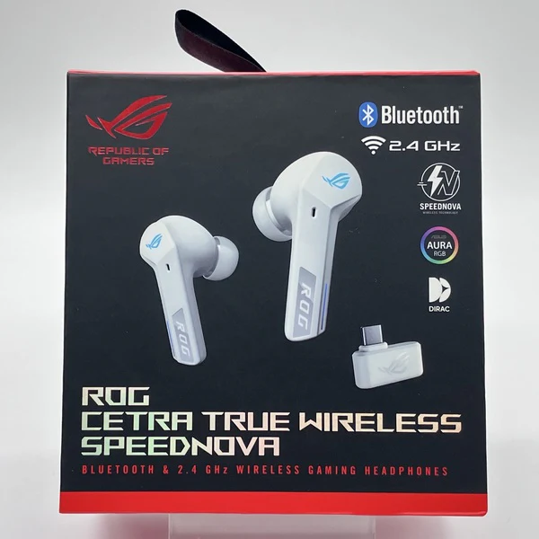 【中古】ROG CETRA True Wireless SpeedNova ホワイト【日本橋】 - Image 5